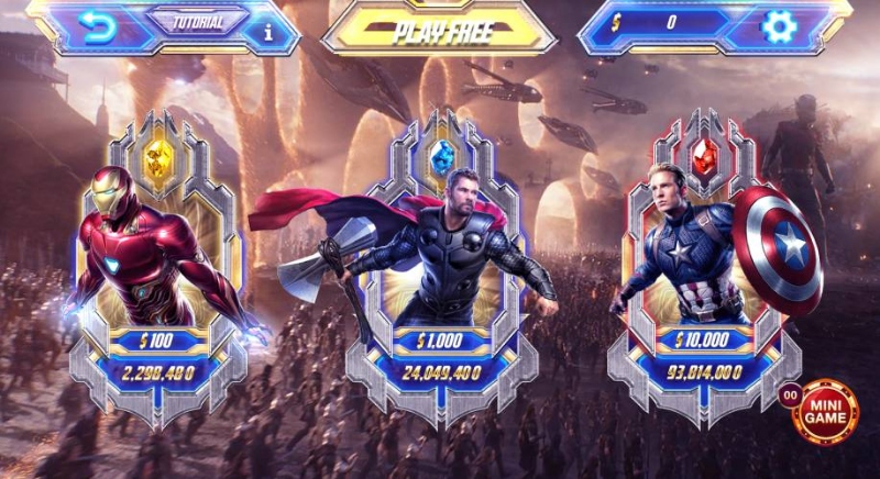 Giới thiệu về game Avengers tại Sunwin